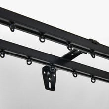 Orion S-Fold Curtain Double Brackets (Set of 3)